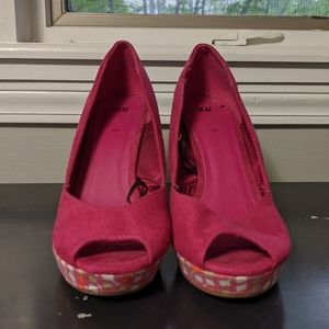 Size 9 H&M Pink Heels